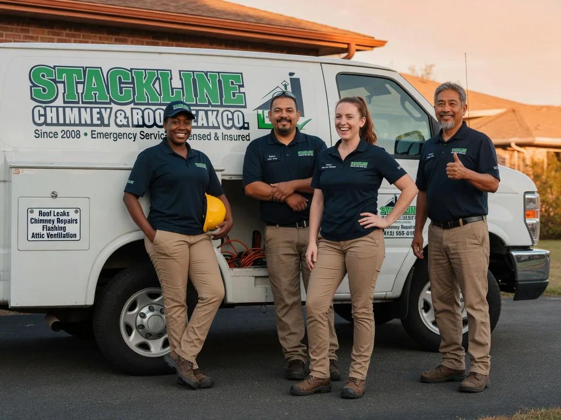 Chimney flashing repair company in Carlton, GA